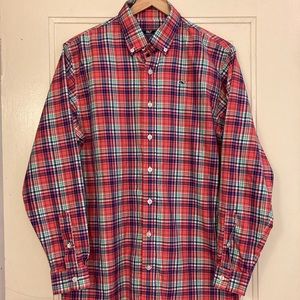 Vineyard Vines Madras Plaid Button Down Shirt